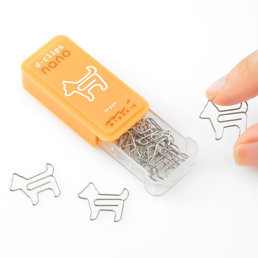 Midori Nano Dog paperclips